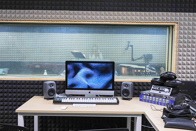 音乐作品录制室